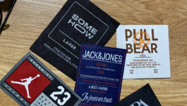 Phân biệt giữa mác dệt và mác thêu